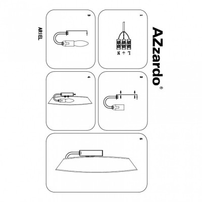 Бра AZzardo ARIEL AZ0264