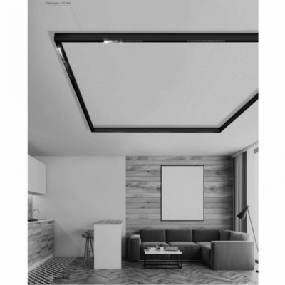 Трековый светильник AZzardo KIRA TRACK MAGNETIC 24W POINTS60 3000K BK AZ4599