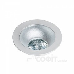 Точечный светильник AZzardo REMO 1 DOWNLIGHT AZ1731 + AZ0821 White/Aluminium