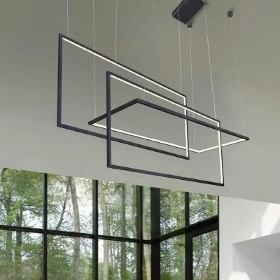 Подвесной светильник AZzardo METRIC BLACK AZ2914