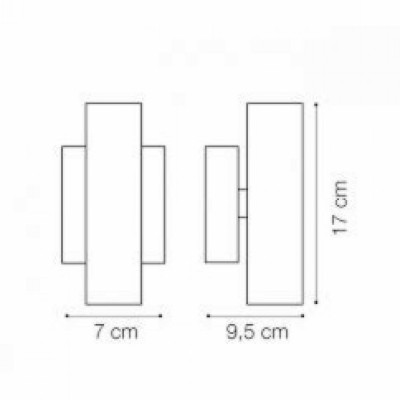 Бра Ideal Lux PAUL AP2 ROUND BIANCO 060620 Бра Ideal Lux PAUL AP2 ROUND BIANCO 060620