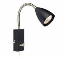 Бра - спот MarkSlojd Sweden CIRO Wall Flex 1L Black/Steel 107409
