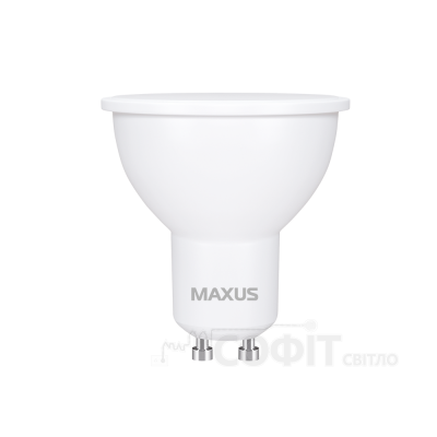 Лампа светодиодная Mr16 Maxus 1-LED-717 MR16 5W 3000K 220V GU10