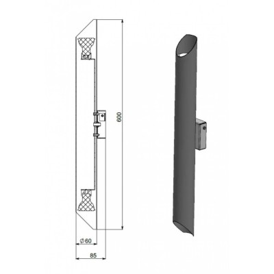 Бра Pikart Lean Tube 23673-3