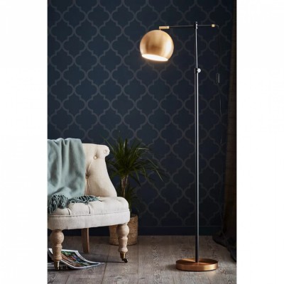 Торшер MarkSlojd Sweden CHESTER Floor 1L Black/Bronze 107231