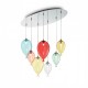 Люстра Ideal Lux CLOWN SP7 COLOR 100937