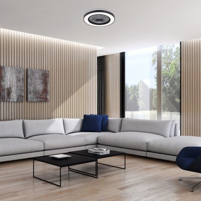 Потолочная люстра с вентилятором Rabalux 71336 Dalfon 2 LED/40W/230V 3000K/4000K/6000K Wi-Fi + пульт Потолочная люстра с вентилятором Rabalux 71336 Dalfon 2 LED/40W/230V 3000K/4000K/6000K Wi-Fi + пульт