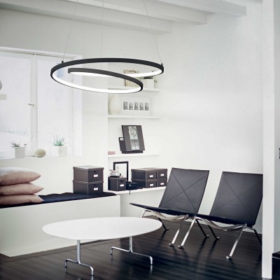 Люстра Ideal Lux OZ SP D80 NERO 269450