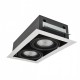 Точковий світильник AZzardo NOVA 2 WHITEBLACK AZ2877