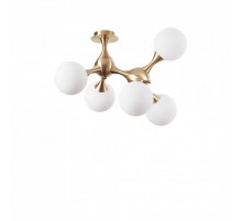 Люстра Ideal Lux NODI PL5 OTTONE SATINATO 241050