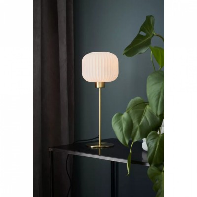 Настільна лампа MarkSlojd Sweden SOBER Table Small 1L Brushed Brass/White 108120