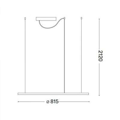 Люстра Ideal Lux HULAHOOP SP D080 258768 Люстра Ideal Lux HULAHOOP SP D080 258768