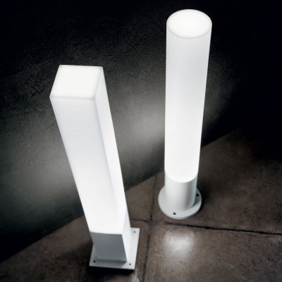 Столбик Ideal Lux EDO OUTDOOR PT1 SQUARE BIANCO 142999