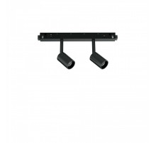 Трековий світильник Ideal Lux EGO TRACK DOUBLE 05W 3000K ON-OFF BK 257624