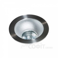 Точечный светильник AZzardo REMO 1 DOWNLIGHT AZ1729 + AZ0821 Aluminium/Aluminium