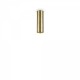 Точковий світильник Ideal Lux LOOK PL1 H20 OTTONE SATINATO 285214