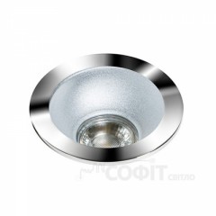Точечный светильник AZzardo REMO 1 DOWNLIGHT AZ1730 + AZ0821 Chrome/Aluminium