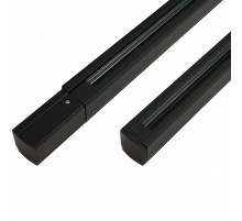 Трековий шинопровід AZzardo TRACK SET 1,5M END POWER END CAP BLACK AZ3001