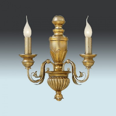 Бра Ideal Lux FIRENZE AP2 ORO ANTICO 020846 Бра Ideal Lux FIRENZE AP2 ORO ANTICO 020846