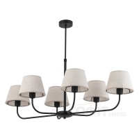 Люстра підвісна TK Lighting CHICAGO LINEN, 3999