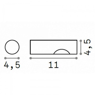 Ночная подсветка Ideal Lux Hook ap1 259680