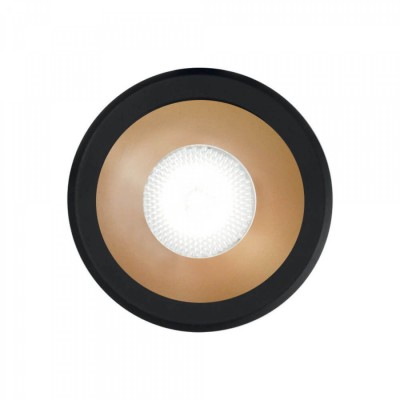 Точковий світильник Ideal Lux VIRUS BK GD 244853 Точковий світильник Ideal Lux VIRUS BK GD 244853