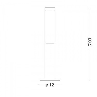 Стовпчик Ideal Lux ETERE PT COFFEE 3000K 269160 Стовпчик Ideal Lux ETERE PT COFFEE 3000K 269160