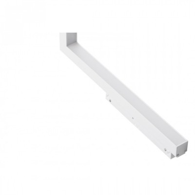 Трековий світильник AZzardo SAGA TRACK MAGNETIC CORNER B 24W MILKY120 3000K WH AZ4618