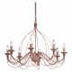 Люстра Ideal Lux CORTE SP8 RUGGINE 057194