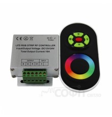 Контролер RGB для світлодіодної стрічки 18А RF Black 1 (Touch) №55/1