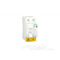 Выключатель дифференциального тока (УЗО) 40А, 30мА, 2 полюса, Тип AC Schneider Electric RESI9 R9R51240