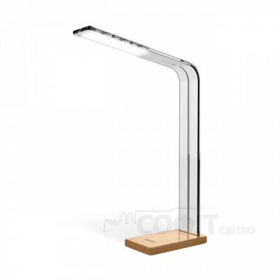 Настольная лампа  светодиодная Maxus intelite DESK LAMP GLASS 8W (DL5-8W-TRL)