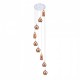 Люстра AZzardo AMBER MILANO 9 COPPER AZ3134