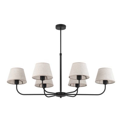 Люстра підвісна TK Lighting CHICAGO LINEN, 3999