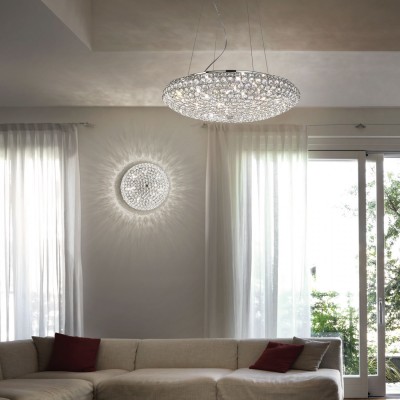 Люстра Ideal Lux KING PL9 CROMO 073255 Люстра Ideal Lux KING PL9 CROMO 073255