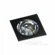 Точковий світильник AZzardo HUGO 1 DOWNLIGHT AZ1736 + AZ0855 Black/Chrome