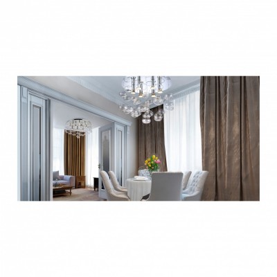 Люстра AZzardo LUVIA 80 CLEAR AZ2571