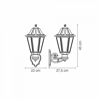 Бра Ideal Lux ANNA AP1 BIG BIANCO 120423