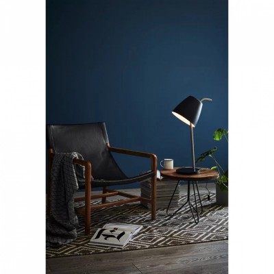Настільна лампа MarkSlojd Sweden SPIN Table 1L Black/Steel 107730