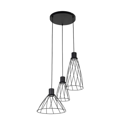 Підвісний світильник TK Lighting MODESTO BLACK, 10187