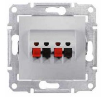 Розетка аудіо х2 алюміній Sedna SDN5400160 Schneider Electric