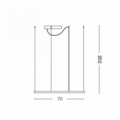 Люстра Ideal Lux Oracle slim sp d70 square 3000k 259185