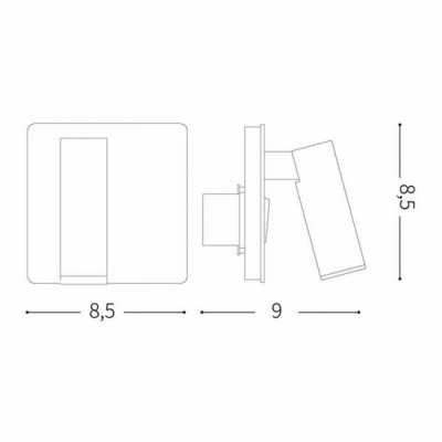 Бра-спот Ideal Lux LITE AP OTTONE 250120