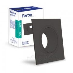 Точковий світильник Feron DL0380 MR16 чорний