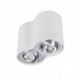 Точковий світильник AZzardo BROSS 2 WHITEALUMINIUM AZ0784