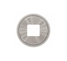 Центральная плата зарядки USB ABB Skymoon хром, 8685 CR