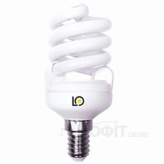 Лампа ESL-13-021 T2 13W E14 4000К LightOffer енергозберігаюча (74000145)
