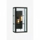 Бра MarkSlojd Sweden FULHAM Wall 2L Black/Clear IP44 107182