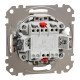 Выключатель одноклавишный перекрестный (переключатель), бежевый, Sedna Design & Elements SDD112107, Schneider Electric