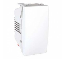 Вимикач 1-Клавішн.(СХ.1) 1М біл. Unica MGU3.101.18 Schneider Electric